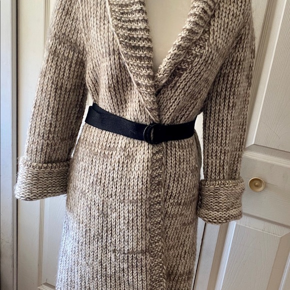 Ladies open front cardigan sweater - Picture 5 of 8